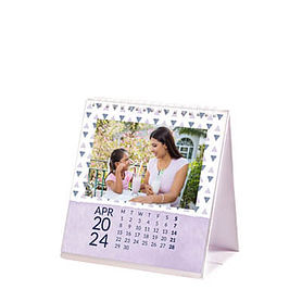 2024 Personalized Desktop Calendar, Table top Photo Calendar