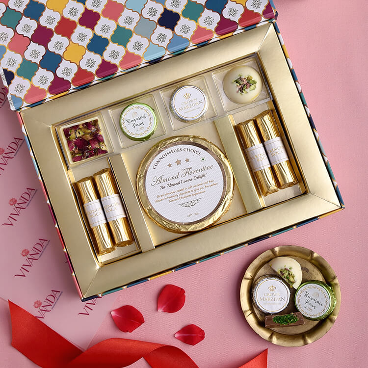 Indian Ethnic Chocolate Collection Premium Chocolate Gift Box Zoomin