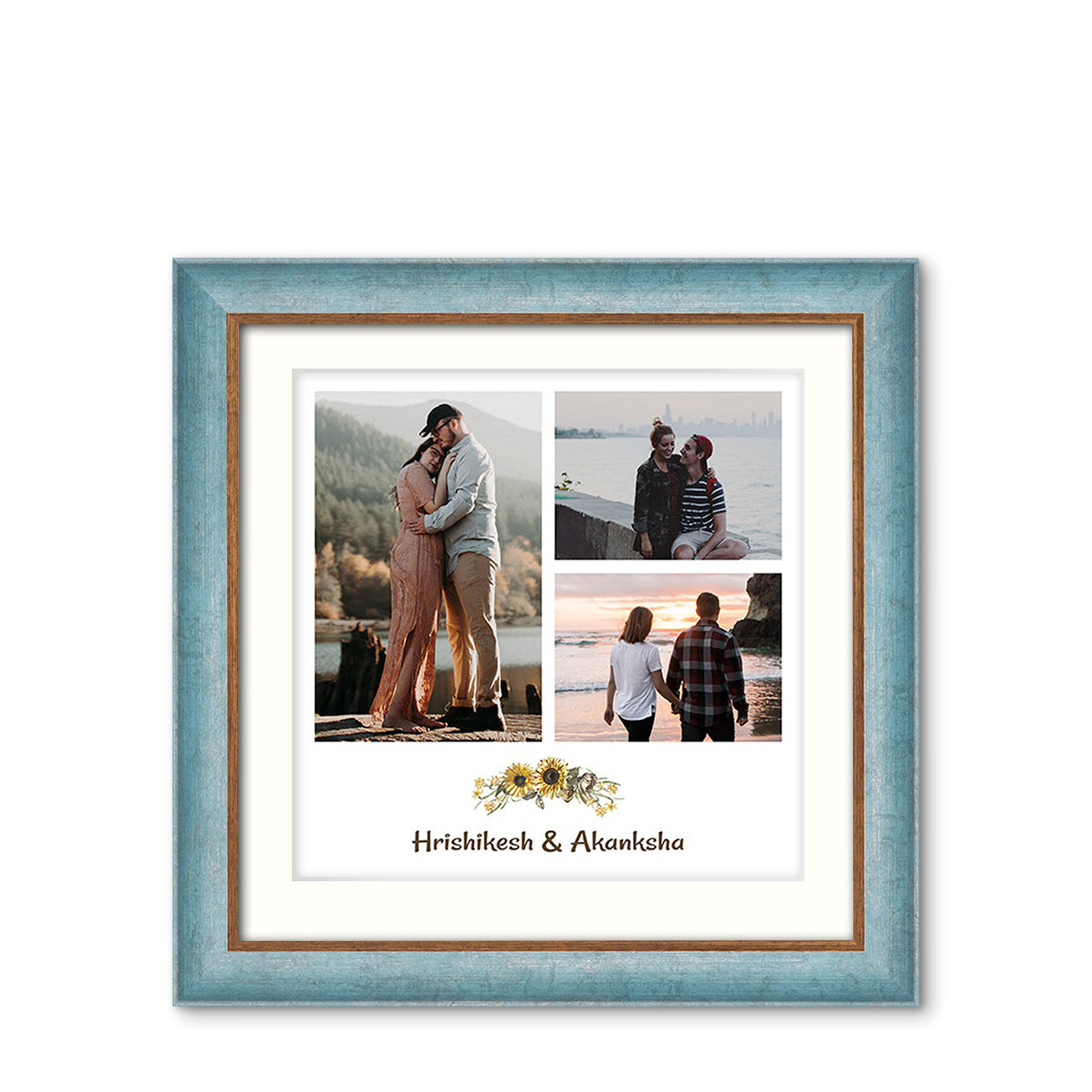 Sunflower Florals Premium Urban Touch Photo Frame | Zoomin
