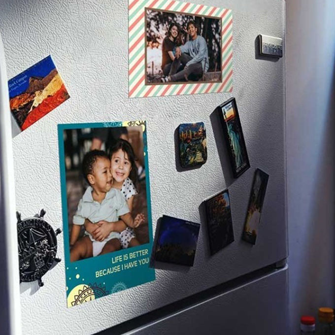 Custom Photo Online Personalised Photo Fridge Zoomin