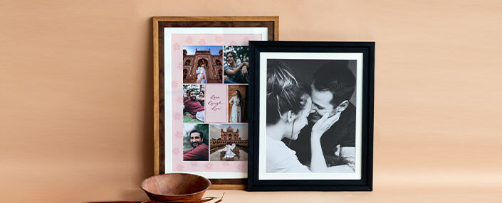 Buy or send Personalized Photo Mosaic Frame online in India