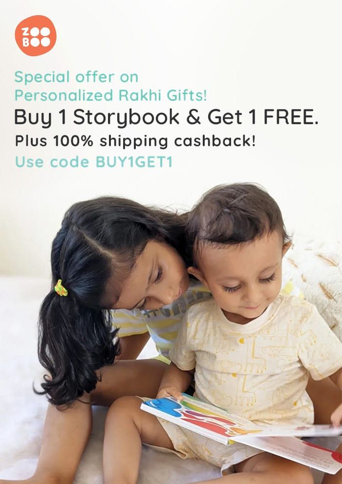 Buy 1 Storybook Get 1 FREE + 100% Shipping cashback.