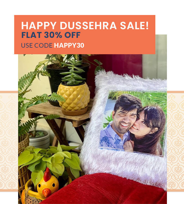 Happy Dussehra Sale! Flat 30% off.