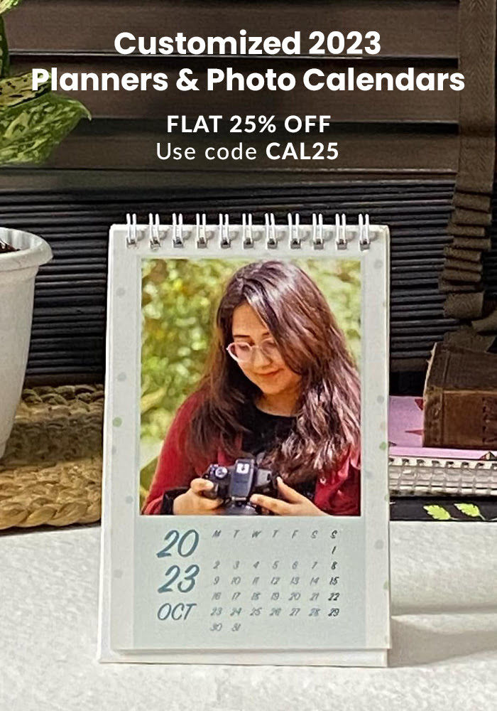 Enjoy 25% off on Calendars.