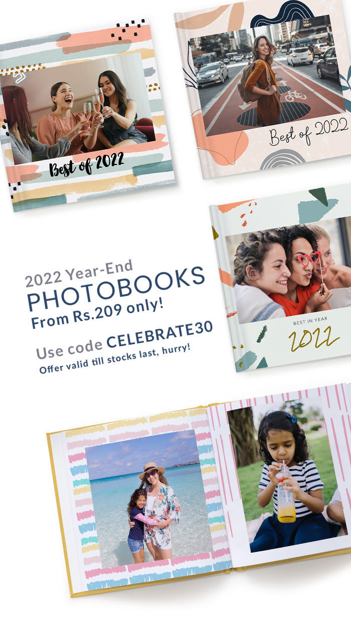 2022 year-end Photobooks  From Rs. 209 only!