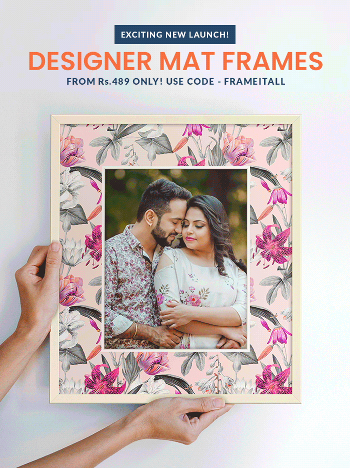 Designer Mat Frames from Rs. 489 only!