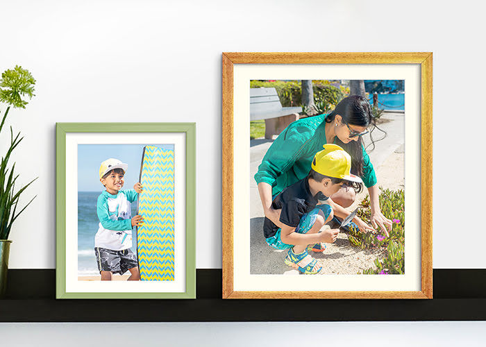 With Mat Photo Frames with prints