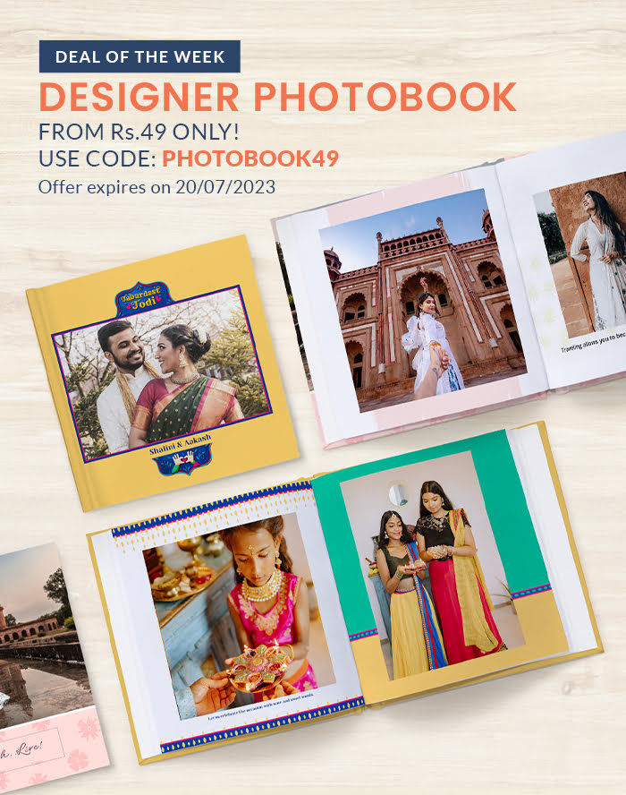 Photobooks from Rs. 49 only
