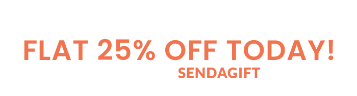 Customized Rakhi Gifts for Bhaiya & Bhabhi  at FLAT 25% off today!