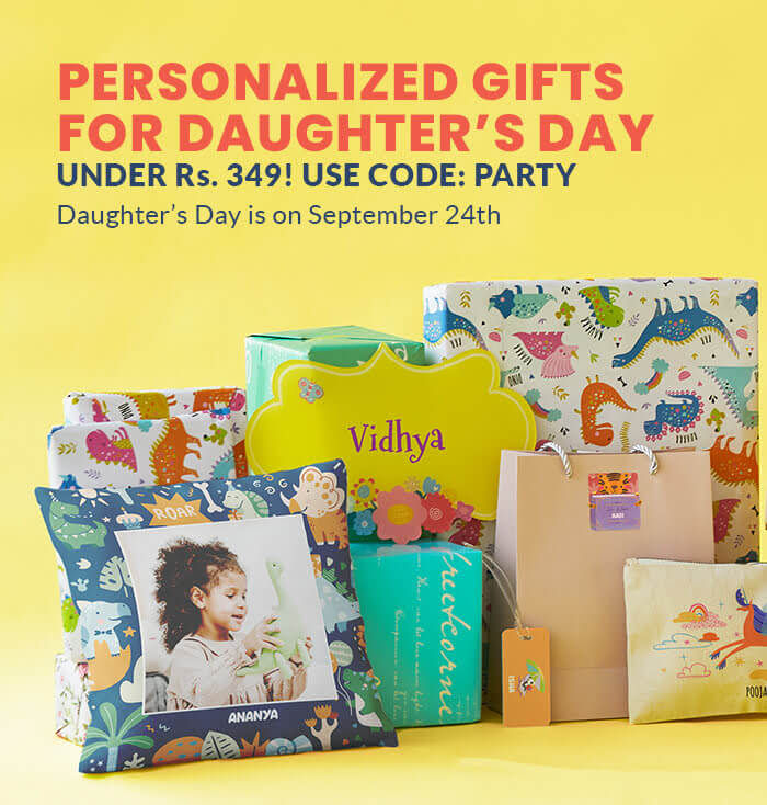 Personalized Gifts for Daughter’s Day  Under Rs. 349!