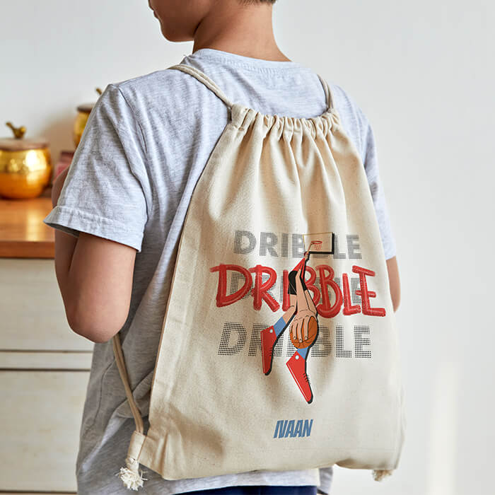 Peersonalized Drawstring Bag