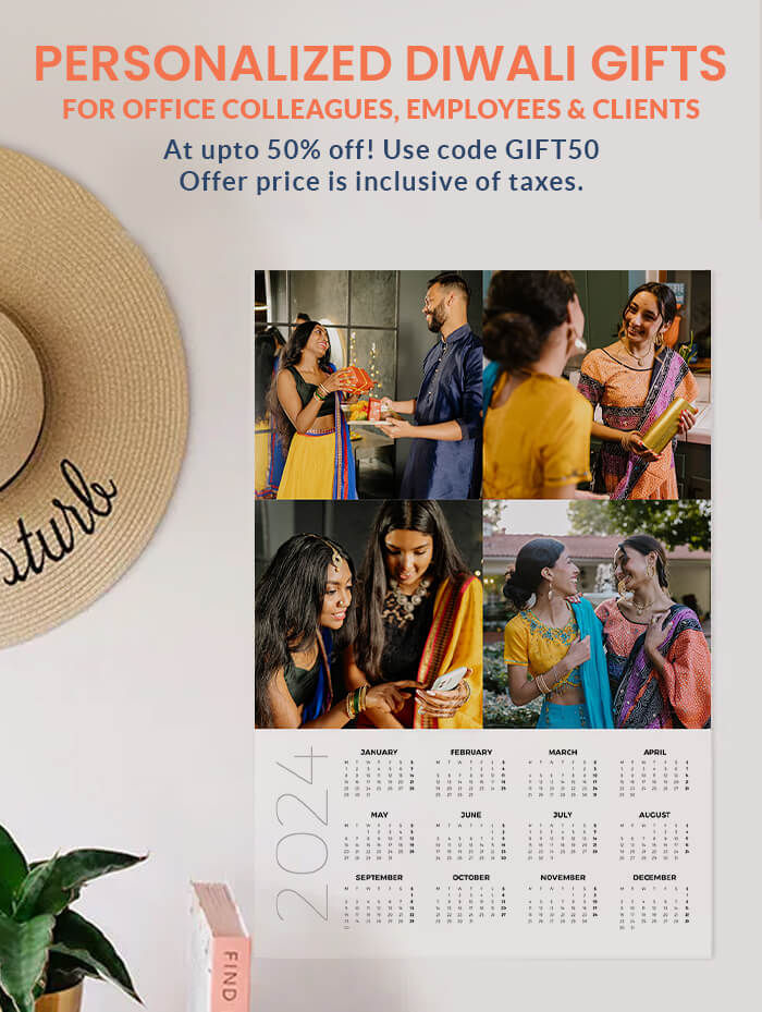 Personalized Diwali Gifts for  office colleagues, employees & clients  At upto 50% off!