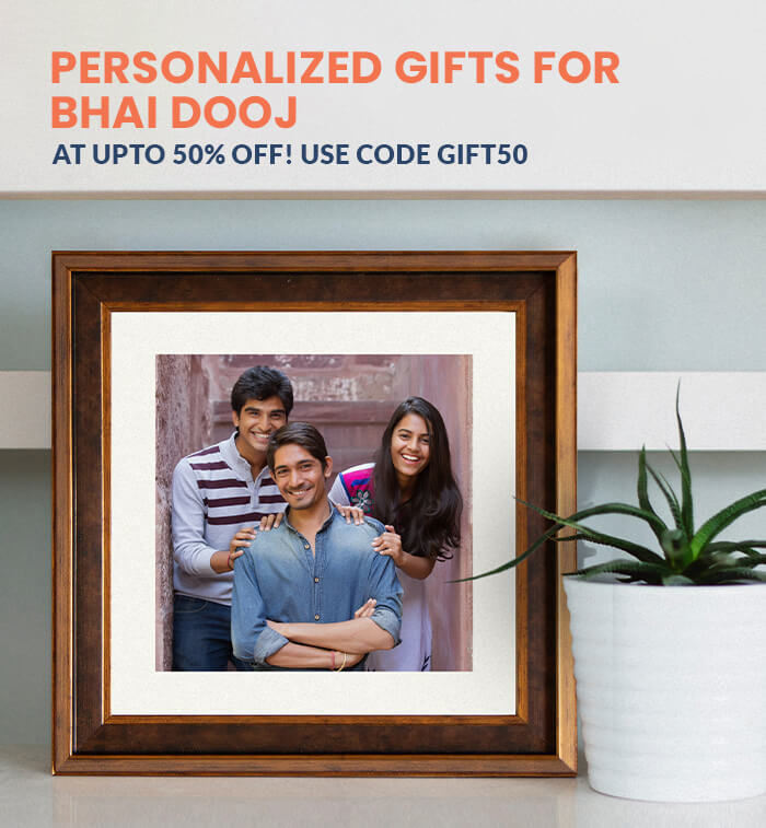 Diwali is next week!  Create personalized Diwali Gifts  At upto 50% off
