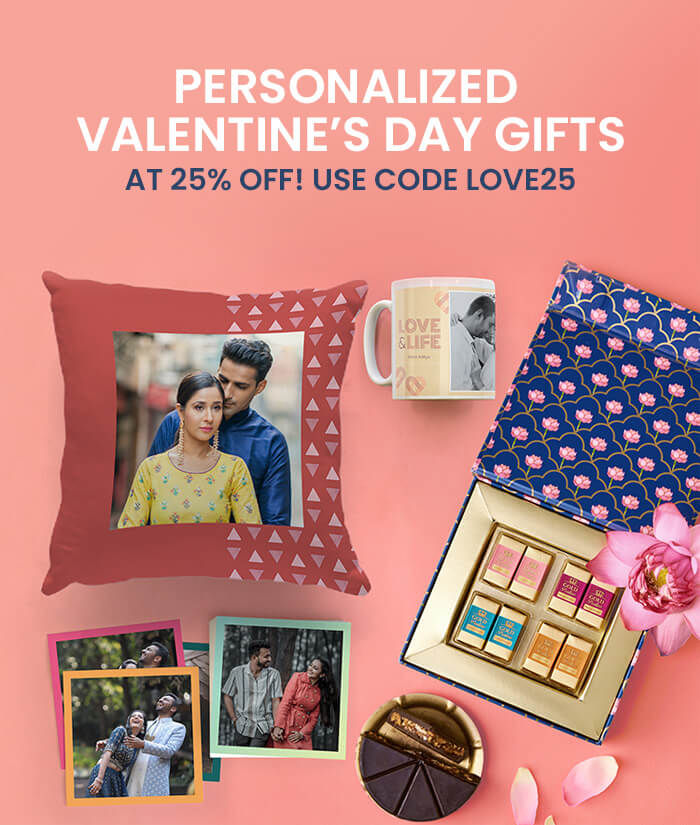 Personalized Valentine’s Day Gifts  At 25% off!