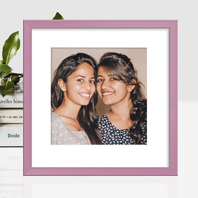 Colored Frames with Photo Prints
