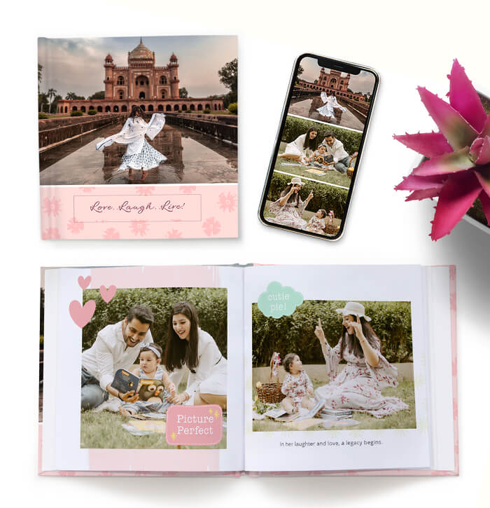 Create Custom Photo Albums from your phone.