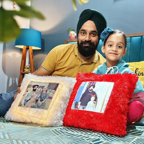 Custom Photo Cushion