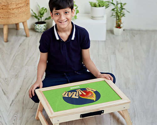 Wooden Foldable Desk for kids