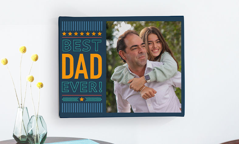 Custom Father's Day Gifts Canvas Print Wall Art for Dad - Personalized –  FAMILY GIFTS