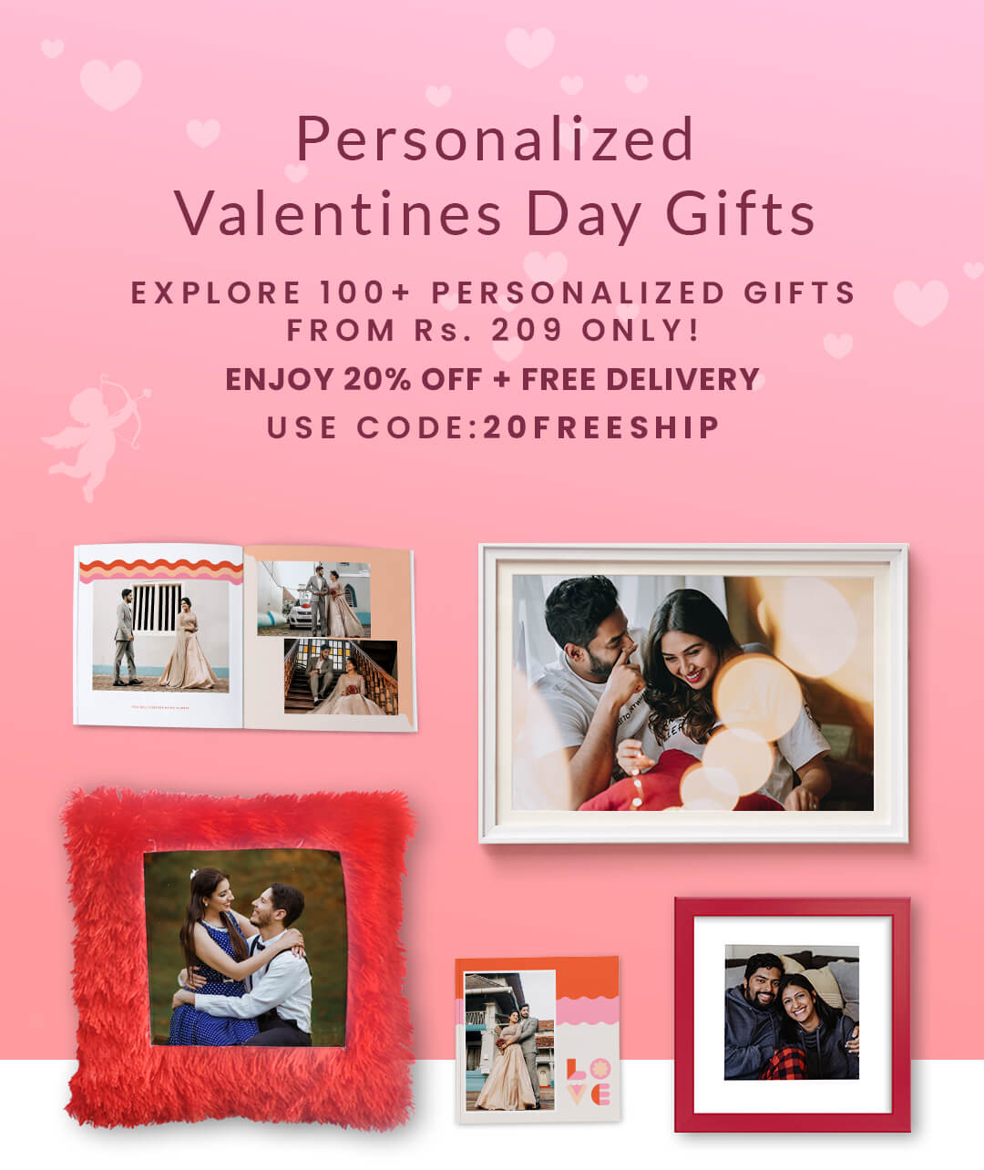 Valentines Day Gifts - Personalized Valentine Gifts for Him & Her
